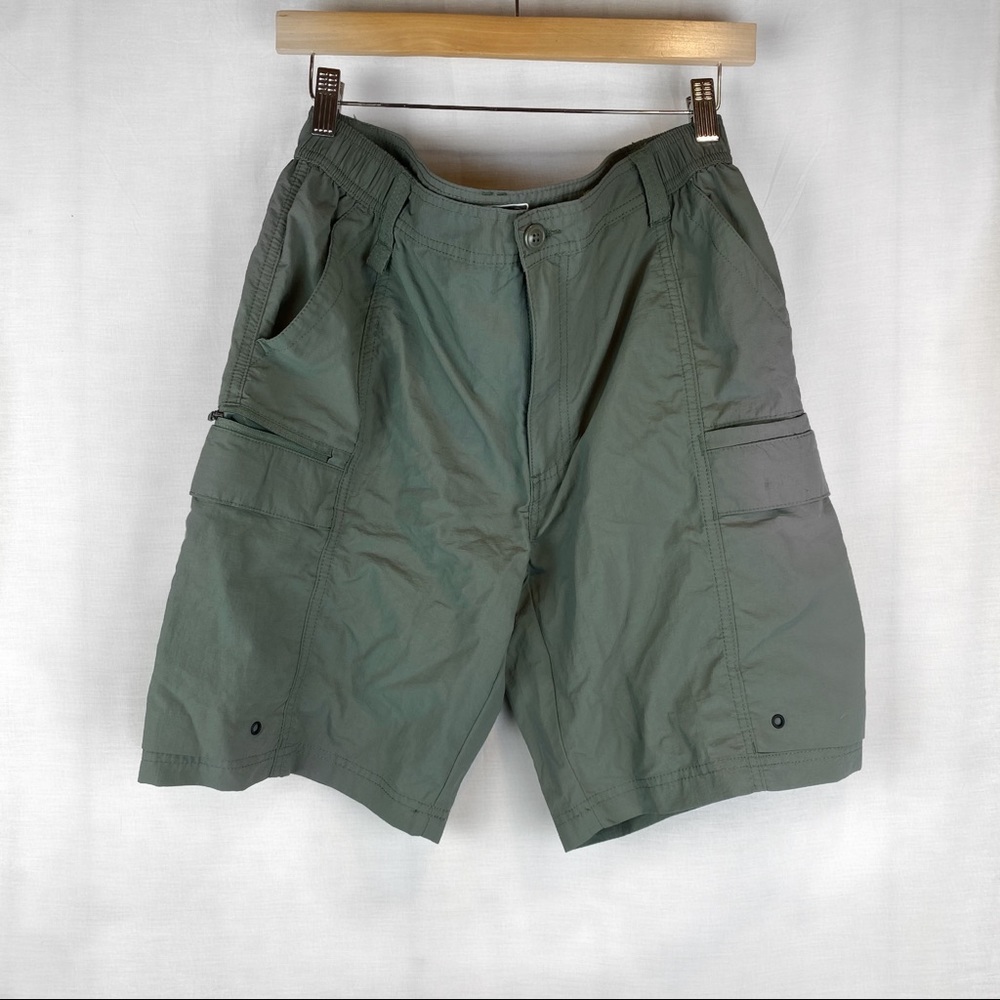 Coleman outdoor cargo green shorts size me…